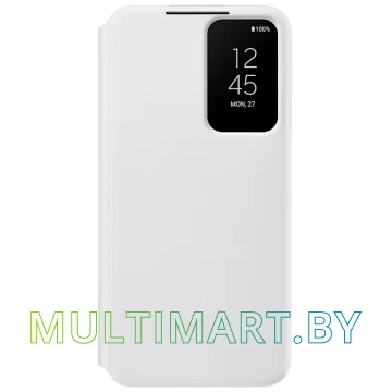 Чехол для телефона Samsung Smart Clear View Cover для S22 (белый)